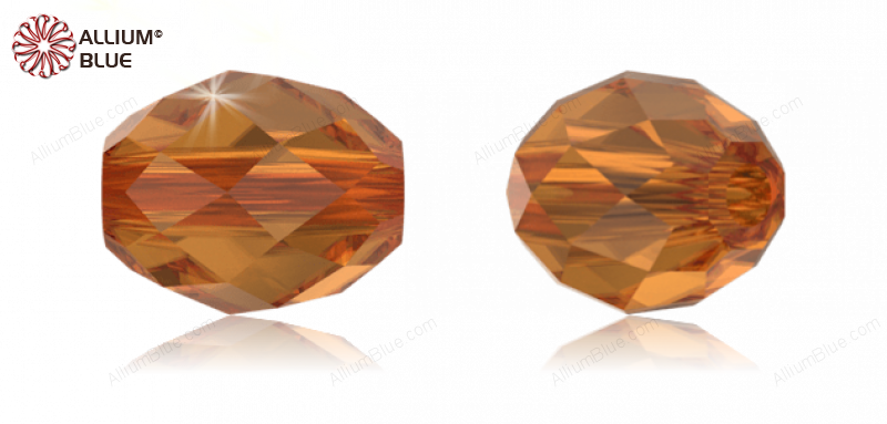 SWAROVSKI 5044 9.5X8MM LIGHT AMBER