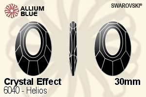 Swarovski Helios Pendant (6040) 30mm - Crystal Effect - Haga Click en la Imagen para Cerrar