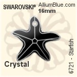 Swarovski Starfish Pendant (6721) 16mm - Crystal Effect PROLAY