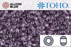 TOHO Round Seed Beads (RR6-19) 6/0 Round Large - Transparent Sugar Plum - Haga Click en la Imagen para Cerrar
