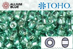 TOHO Round Seed Beads (RR15-561) 15/0 Round Small - Galvanized Green Teal - 关闭视窗 >> 可点击图片