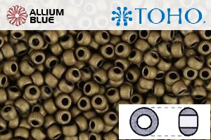 TOHO Round Seed Beads (RR15-702) 15/0 Round Small - Matte-Color Dk Copper - 关闭视窗 >> 可点击图片