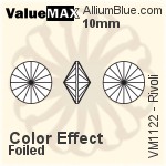 バリューマックス リボリ (VM1122) 8mm - カラー Effect 裏面フォイル