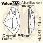 ValueMAX Galactic Sew-on Stone (VM3256) 14x9mm - Crystal Effect With Foiling