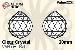 ValueMAX Ball (VM8558) 20mm - Clear Crystal