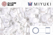 MIYUKI Delica® Seed Beads (DBL0203) 8/0 Round Large - Cream Ceylon