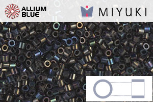 MIYUKI Delica® Seed Beads (DBS0007) 15/0 Round Small - Metallic Brown Iris - Haga Click en la Imagen para Cerrar