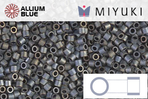 MIYUKI Delica® Seed Beads (DBS0307) 15/0 Round Small - Matte Metallic Silver Gray - 关闭视窗 >> 可点击图片