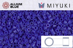 MIYUKI Delica® Seed Beads (DBS0726) 15/0 Round Small - Opaque Cobalt - 關閉視窗 >> 可點擊圖片