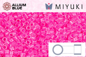 MIYUKI Delica® Seed Beads (DB2035) 11/0 Round - Luminous Wild Strawberry - 關閉視窗 >> 可點擊圖片