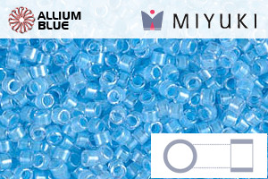 MIYUKI Delica® Seed Beads (DB2039) 11/0 Round - Luminous Ocean Blue - Haga Click en la Imagen para Cerrar