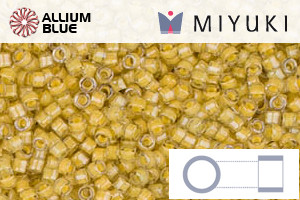 MIYUKI Delica® Seed Beads (DB2041) 11/0 Round - Luminous Honeycomb - 關閉視窗 >> 可點擊圖片