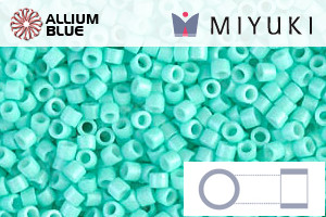 MIYUKI Delica® Seed Beads (DB2122) 11/0 Round - Duracoat Op Catalina - Haga Click en la Imagen para Cerrar