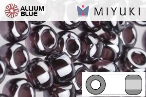 MIYUKI Round Seed Beads (RR11-0171) - Dark Amethyst Luster - 关闭视窗 >> 可点击图片