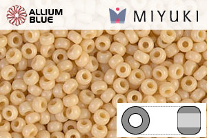 MIYUKI Round Seed Beads (RR11-0493) - Opaque Pear