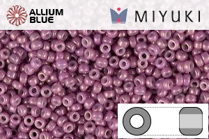 MIYUKI Round Rocailles Seed Beads (RR8-1867) 8/0 Large - Opaque Dark Orchid Luster - 关闭视窗 >> 可点击图片