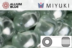MIYUKI Round Rocailles Seed Beads (RR8-3511) 8/0 Large - Transparent Light Moss Green Luster - 关闭视窗 >> 可点击图片