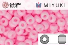 MIYUKI Round Rocailles Seed Beads (RR6-0415) 6/0 Extra Large - Opaque Pink