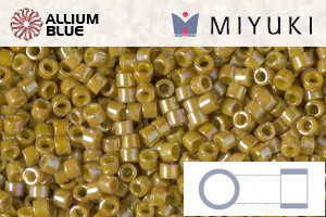 MIYUKI Delica® Seed Beads (DB2272) 11/0 Round - Opaque Glazed Hawthorne - Haga Click en la Imagen para Cerrar