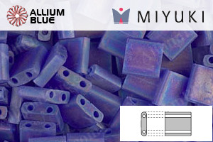 MIYUKI TILA Beads (TL-0151FR) - Matte Transparent CobaLight AB - Haga Click en la Imagen para Cerrar