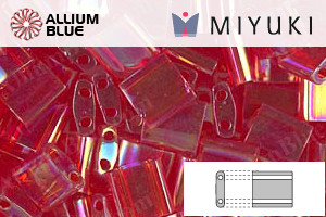 MIYUKI TILA™ Beads (TL-0254) - ライトレッドスキAB - ウインドウを閉じる
