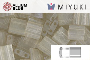 MIYUKI TILA™ Beads (TL-3173) - ツヤ消クリスタル焼付ラスター - ウインドウを閉じる