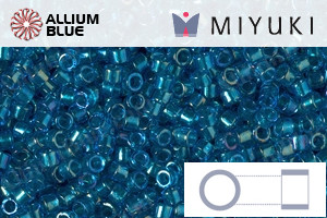 MIYUKI Delica® Seed Beads (DB2385) 11/0 Round - Inside Dyed Pacific - Haga Click en la Imagen para Cerrar