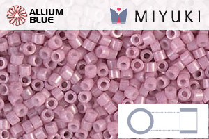 MIYUKI Delica® Seed Beads (DB0210) 11/0 Round - Opaque Antique Rose Luster - Haga Click en la Imagen para Cerrar