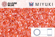 MIYUKI Delica® Seed Beads (DB0235) 11/0 Round - Salmon Ceylon