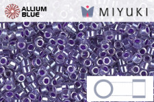 MIYUKI Delica® Seed Beads (DB0250) 11/0 Round - Amethyst Ceylon