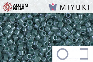 MIYUKI Delica® Seed Beads (DB0264) 11/0 Round - Opaque Mallard Luster - Haga Click en la Imagen para Cerrar