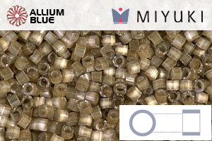 MIYUKI Delica® Seed Beads (DB0671) 11/0 Round - Variegated Taupe Silk Satin - Haga Click en la Imagen para Cerrar
