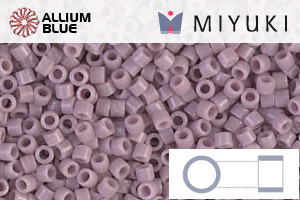MIYUKI Delica® Seed Beads (DB0728) 11/0 Round - Opaque Mauve - 关闭视窗 >> 可点击图片