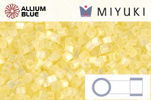MIYUKI Delica® Seed Beads (DB0823) 11/0 Round - Lemon Ice Silk Satin - 關閉視窗 >> 可點擊圖片