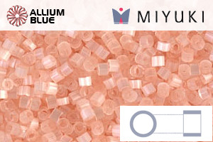 MIYUKI Delica® Seed Beads (DB0824) 11/0 Round - Light Peach Silk Satin - 关闭视窗 >> 可点击图片