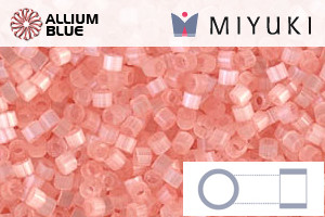 MIYUKI Delica® Seed Beads (DB0825) 11/0 Round - Salmon Silk Satin - Haga Click en la Imagen para Cerrar