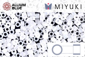 MIYUKI Delica® Seed Beads (DB0851) 11/0 Round - Matte Transparent Crystal AB - 關閉視窗 >> 可點擊圖片