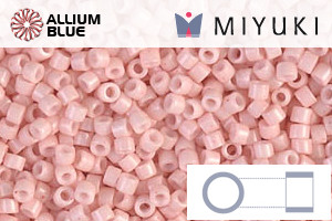 MIYUKI Delica® Seed Beads (DB1493) 11/0 Round - Opaque Light Salmon