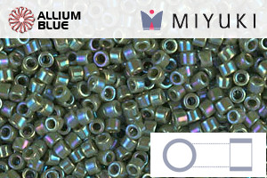 MIYUKI Delica® Seed Beads (DB1575) 11/0 Round - Opaque Avocado AB - 关闭视窗 >> 可点击图片