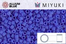 MIYUKI Delica® Seed Beads (DB1588) 11/0 Round - Matte Opaque Cyan Blue