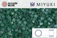 MIYUKI Delica® Seed Beads (DB1814) 11/0 Round - Dyed Emerald Silk Satin