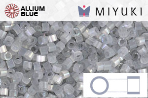 MIYUKI Delica® Seed Beads (DB1816) 11/0 Round - Dyed Shadow Gray Silk Satin
