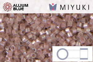 MIYUKI Delica® Seed Beads (DB1879) 11/0 Round - Silk Taupe Blush AB - 關閉視窗 >> 可點擊圖片