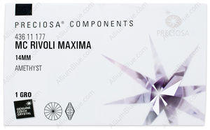 PRECIOSA Rivoli MXM 14 amethyst DF factory pack