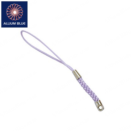 Braided Mini Lanyard, Light Purple, 75mm - 關閉視窗 >> 可點擊圖片