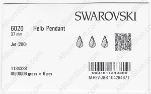 SWAROVSKI 6020 37MM JET factory pack