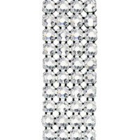 Swarovski Flat Back Banding (55500), Silver Plated Casing, With Stones in SS12 - Colors
